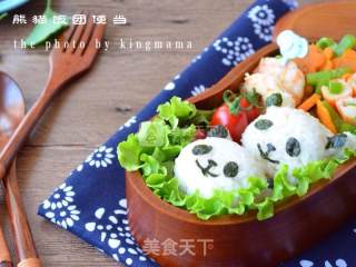 Panda Onigiri Bento recipe