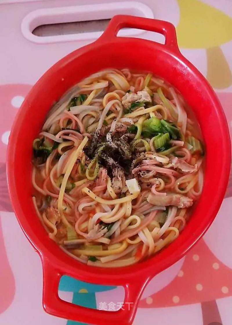 Tomato Pork Ribs Noodle recipe