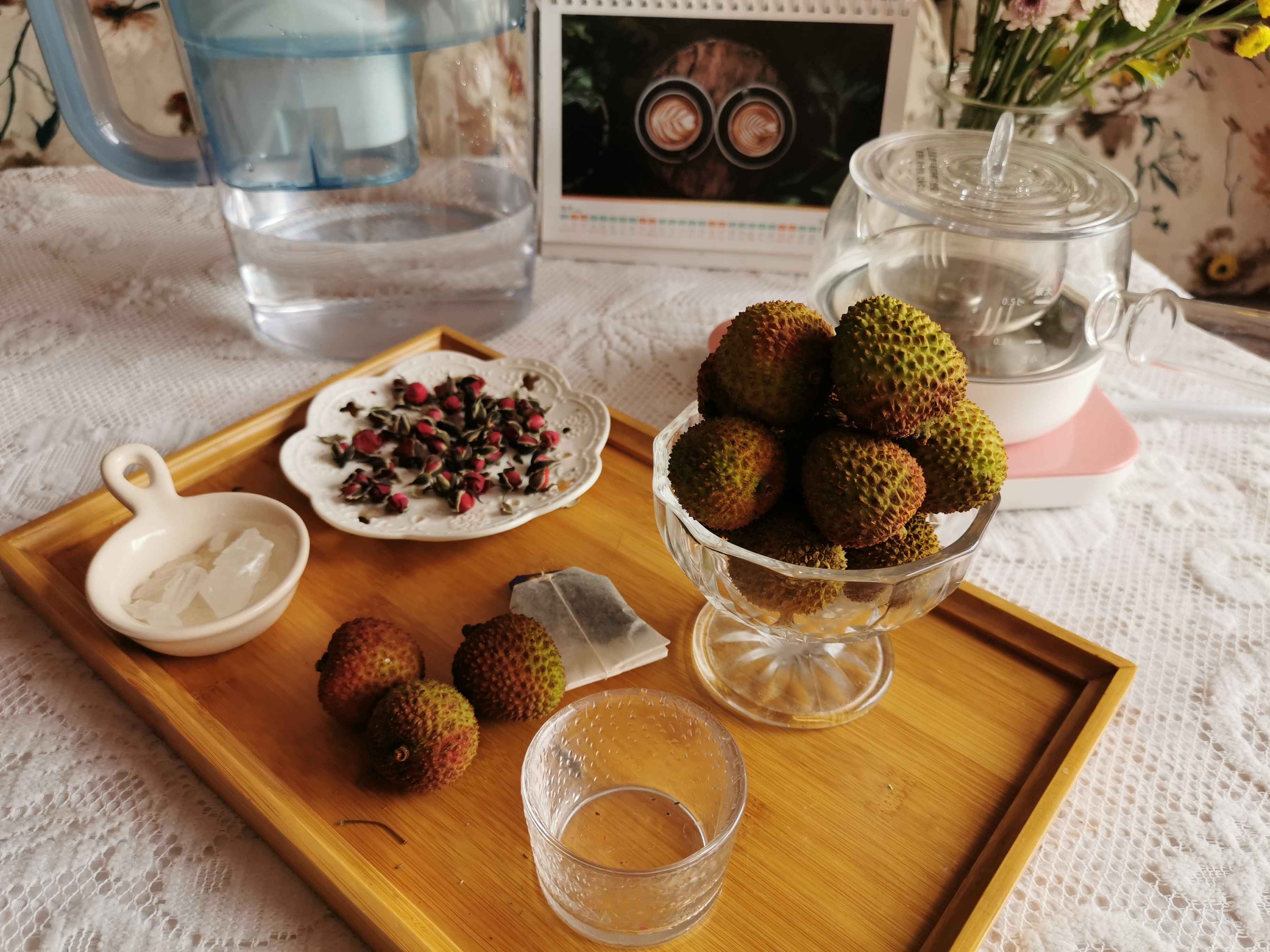 Rose Lychee Black Tea recipe