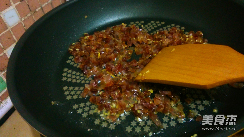 Sausage Curry Fried Rice recipe