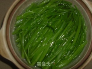 Refreshing Water Spinach Sticks recipe