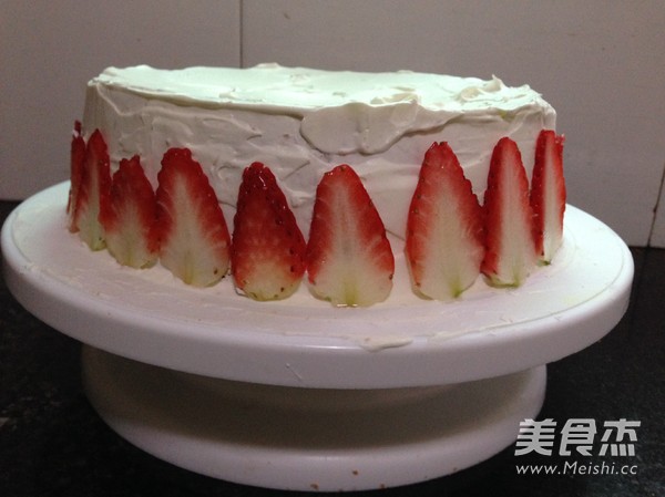 Fruit Cream Cake recipe