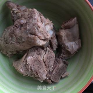 Fried Ribs with Pleurotus Eryngii recipe