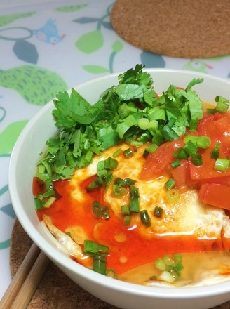 Tomato, Egg, Vegetable Noodle recipe