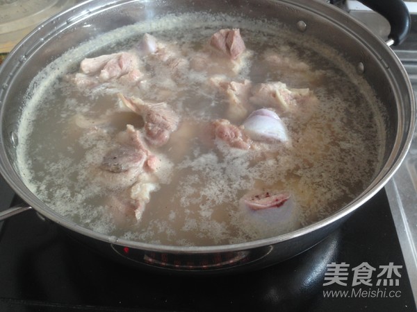 Winter Melon and Barley Pork Bone Soup recipe