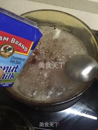 Peach Gum Coconut Sago recipe