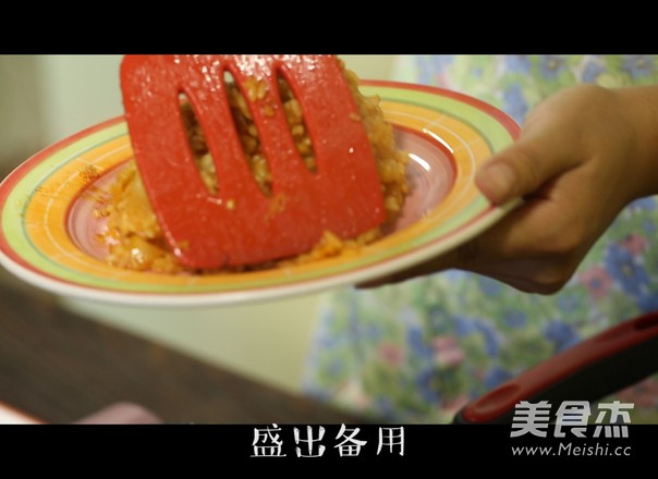 Fried Rice with Pork Belly and Kimchi recipe