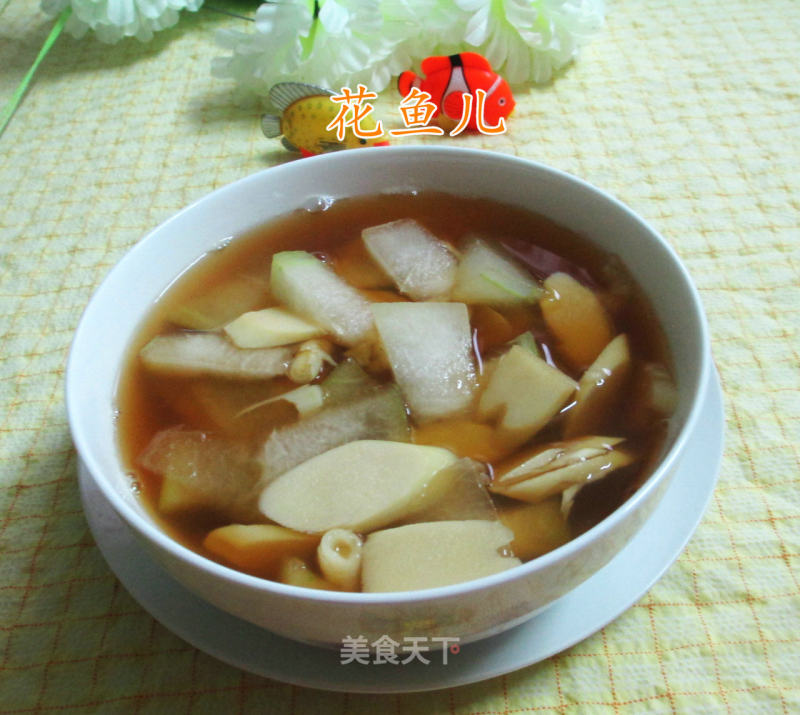 Whip Bamboo Shoots and Winter Melon Soup recipe