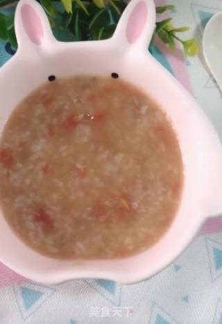 Tomato Beef Porridge recipe