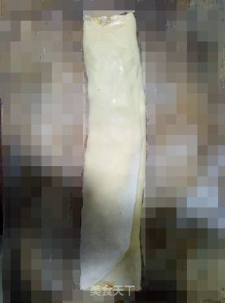 Turnip and Bean Sprouts Vegetable Roll recipe