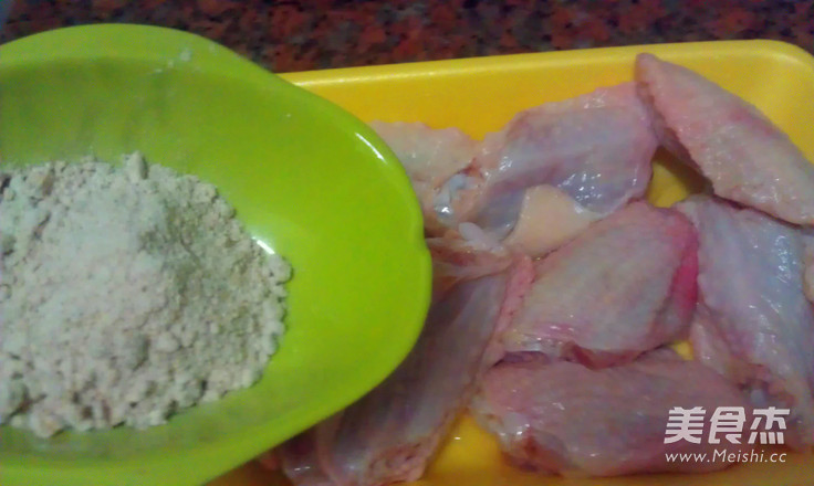 Salt Baked Chicken Wings recipe