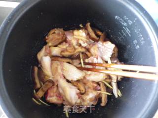 Easy Rice Cooker Chicken Mushroom Stew recipe