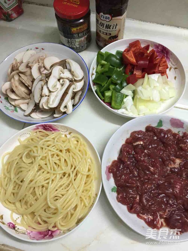 Black Pepper Beef Tenderloin Pasta recipe