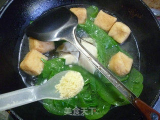 Fungus, Vegetable Oil, Tofu Noodle Soup recipe