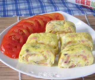 Breakfast @@【chess Om Eggs】 recipe