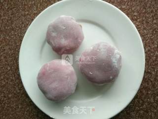 Purple Sweet Potato Mango Xue Mei Niang recipe