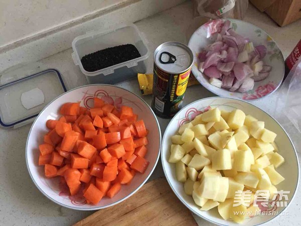 Curry Beef Brisket Rice recipe