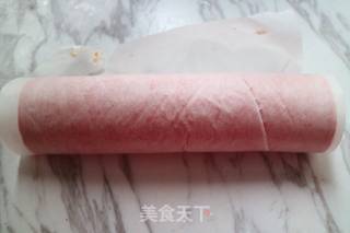 Red Velvet Pork Floss Cake Roll recipe
