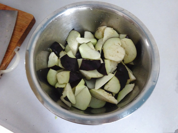 Fried Eggplant with Chili recipe