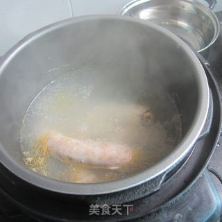 Pork and Glutinous Rice with Small Intestines recipe