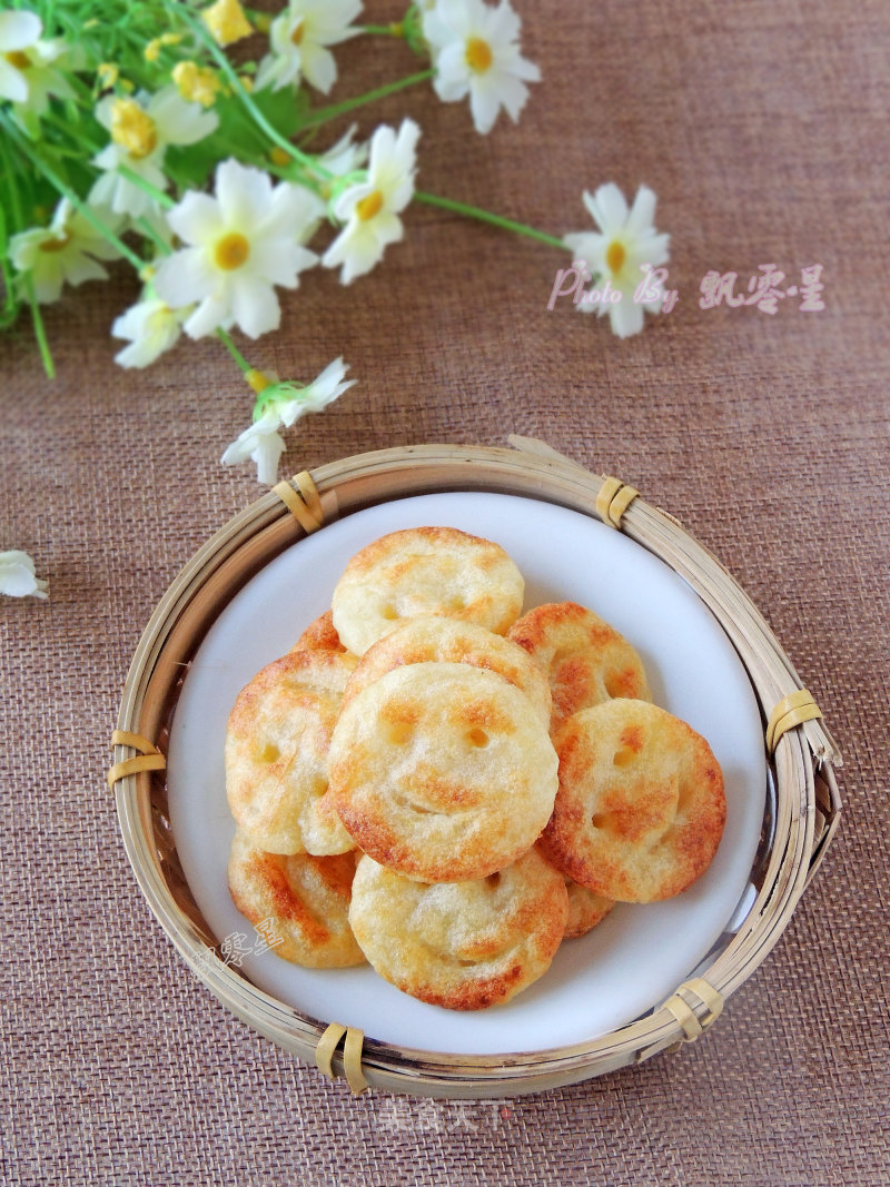 Smiley Potato Pancakes recipe