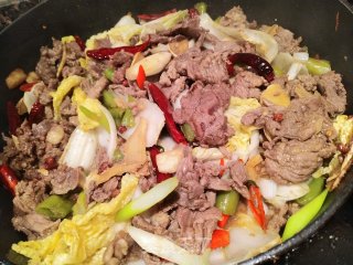 Home-cooked Dry Pot Beef recipe