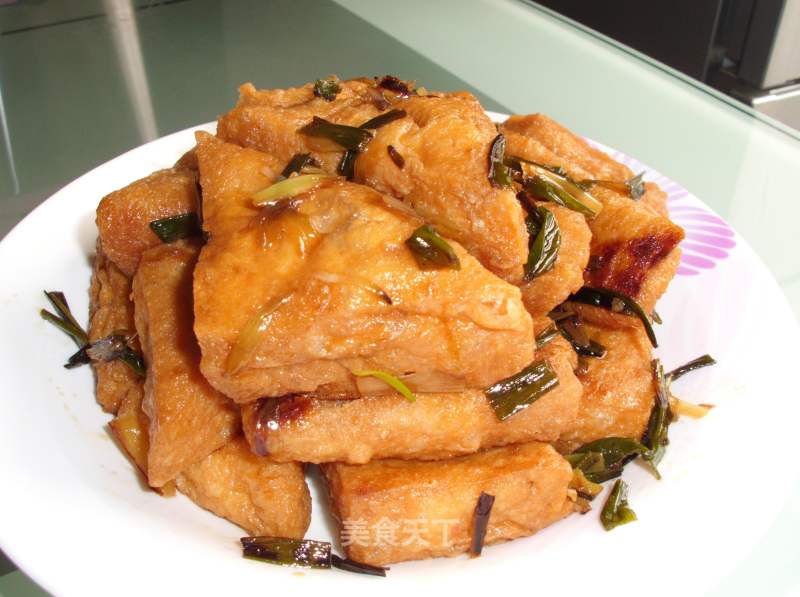 Braised Tofu with Triangle Oil recipe