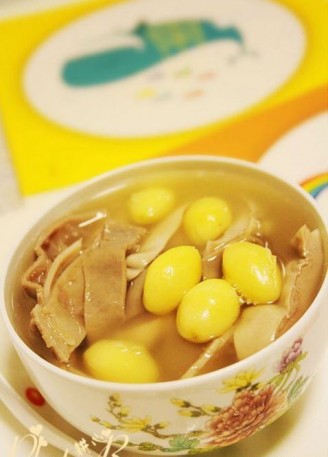 Ginkgo Pork Belly Soup recipe
