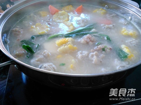 Soup Po Meatball Hot Pot recipe