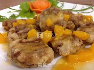 Sweet and Sour Pork Ribs with Orange Flavor recipe