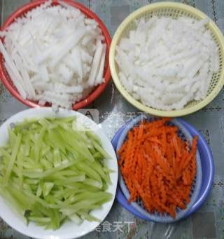 Korean Lettuce Double Radish recipe