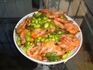 Edamame Base Shrimp recipe