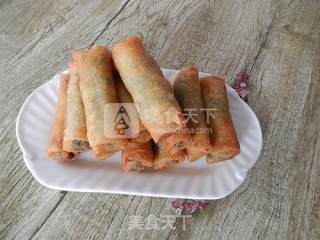 Three Fresh Spring Rolls recipe