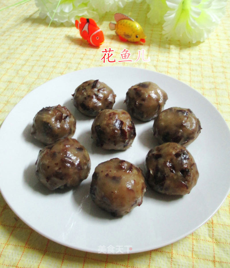 Fragrant Date Glutinous Rice Ball recipe