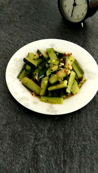 Cucumber Strips with Xo Sauce recipe