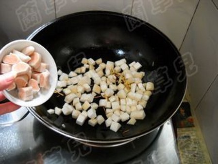 Braised Tofu with Pleurotus Eryngii recipe