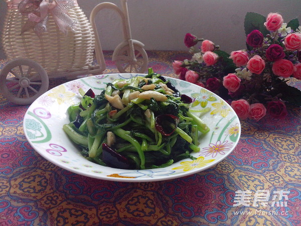 Spicy Stir-fried Choy Sum recipe