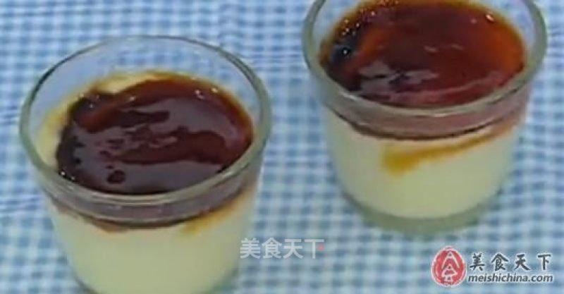 Microwave-caramel Pudding recipe