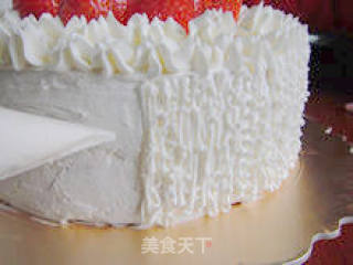 【bai Xue Strawberry Garden Cake】--- Pure Appearance, Soft Heart recipe