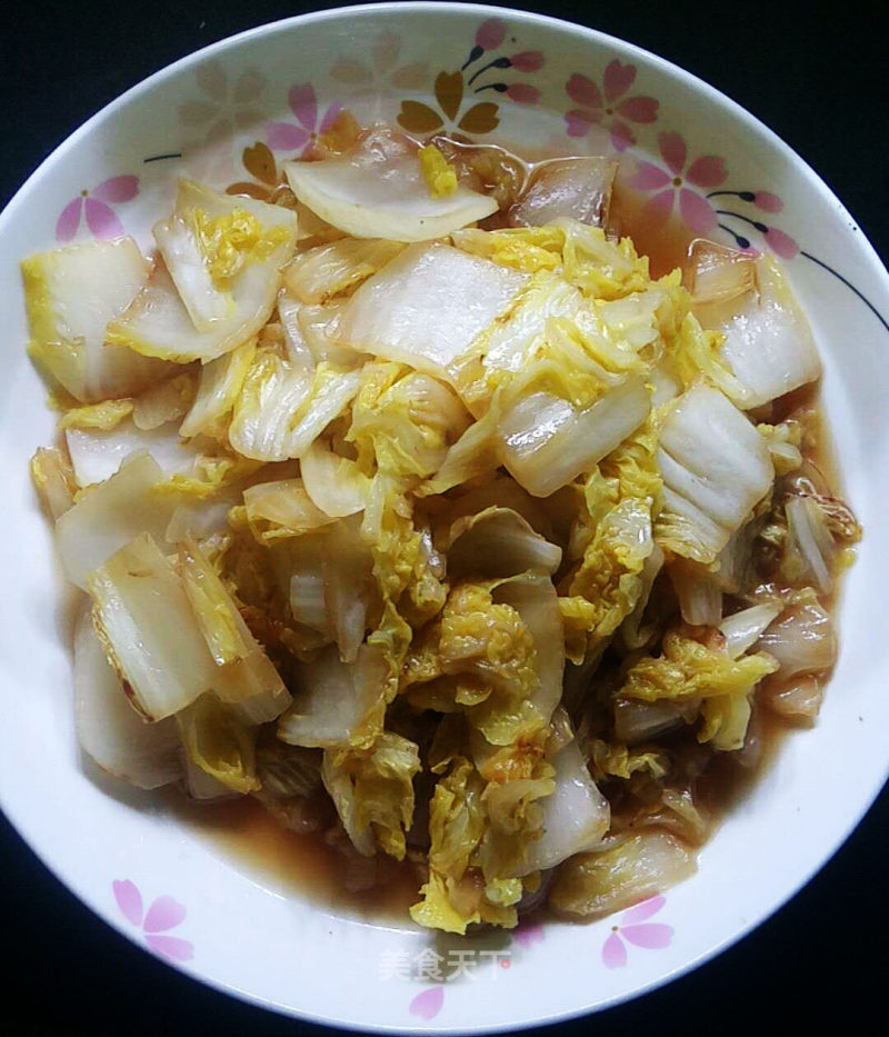 Simple Vegetarian Stir-fried Cabbage recipe