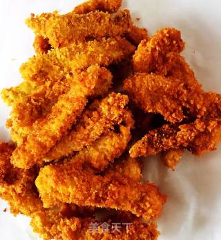 Fried Pork Tenderloin Strips recipe