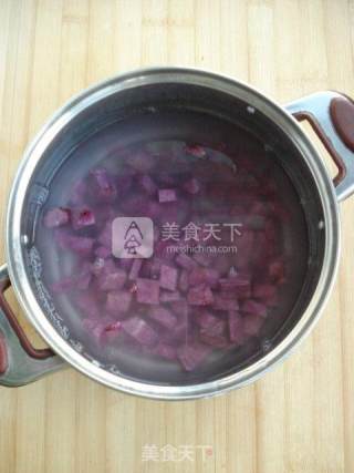 Purple Sweet Potato and Rose Dew recipe