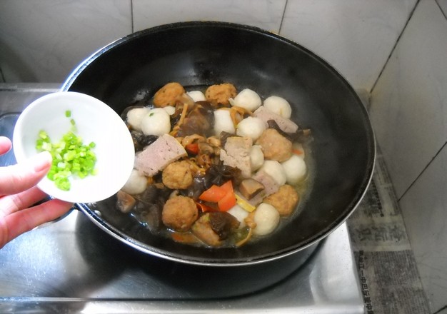 Braised Sanxian with Mushroom and Huangpi Sanxian recipe