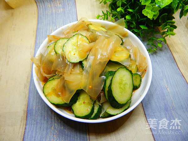 Cucumber Chilled Vermicelli recipe