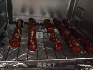 #aca烤明星大赛#red Dates Walnut Heart recipe
