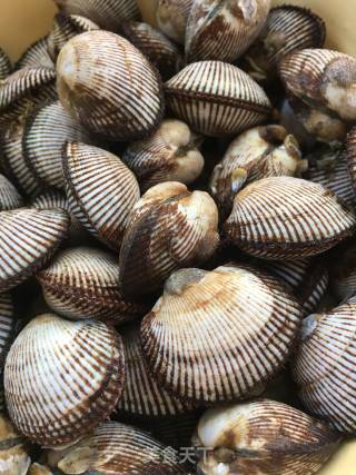 Hairy Clams with Sauce recipe