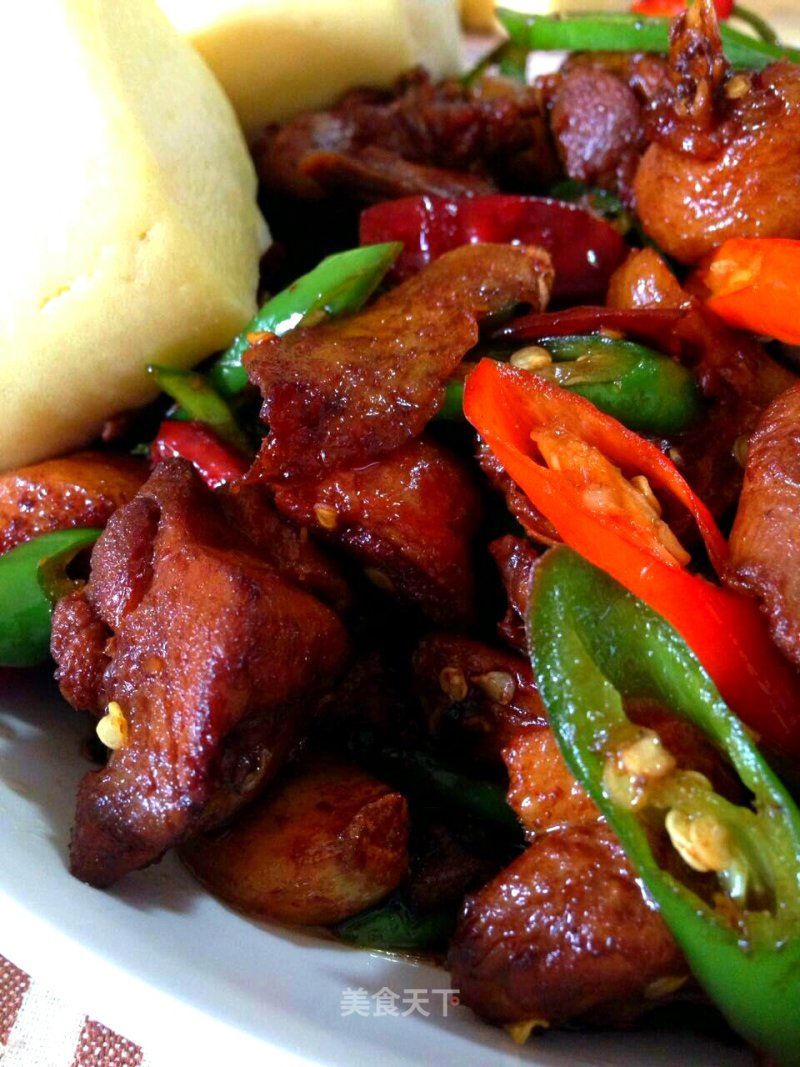 Stir-fried Duck with Hot Pepper