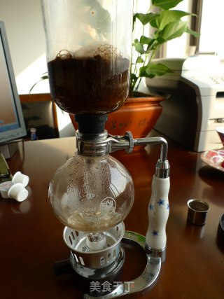 Dripping Fragrant and Fragrant Fragrance - Making Coffee in A Siphon Pot recipe