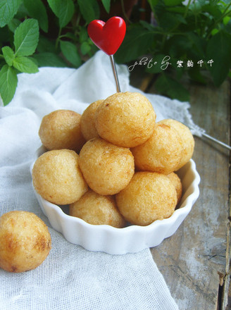 Corn Grits and Cheese Balls recipe