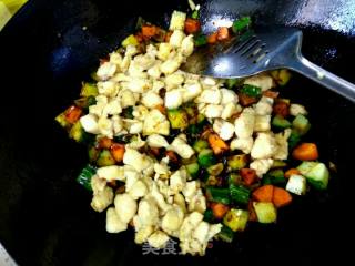 Stir-fried Chicken with Sauce recipe